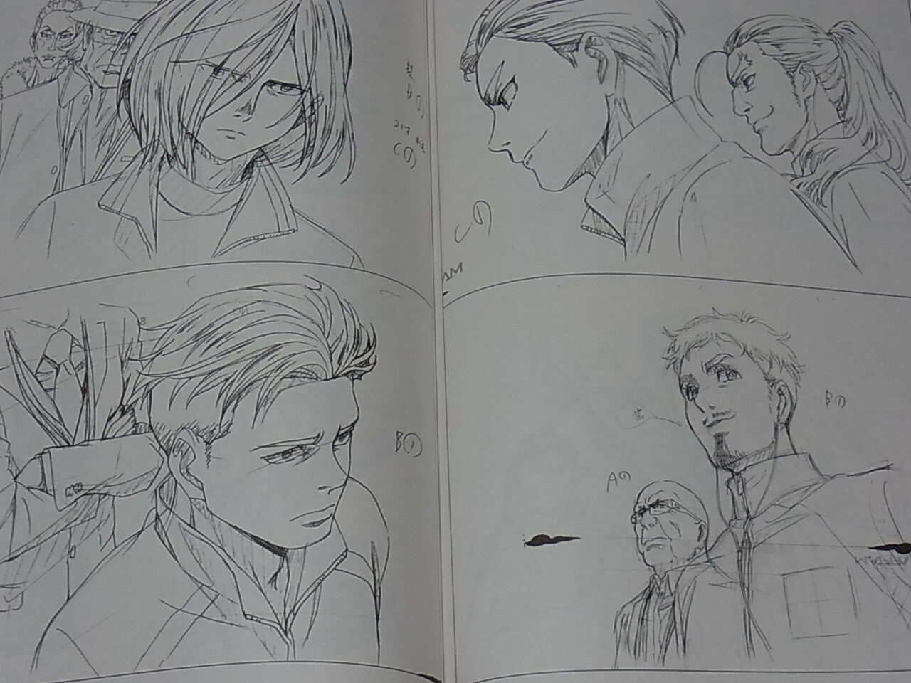 Animation YURI ON ICE Staff Illustration Art Doujinshi 