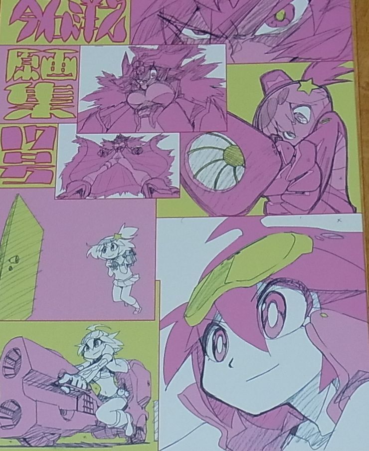 Hiroyuki Imaishi Key Frame Art Collection 17 Kill la Kill Uchuu Patrol Luluco 