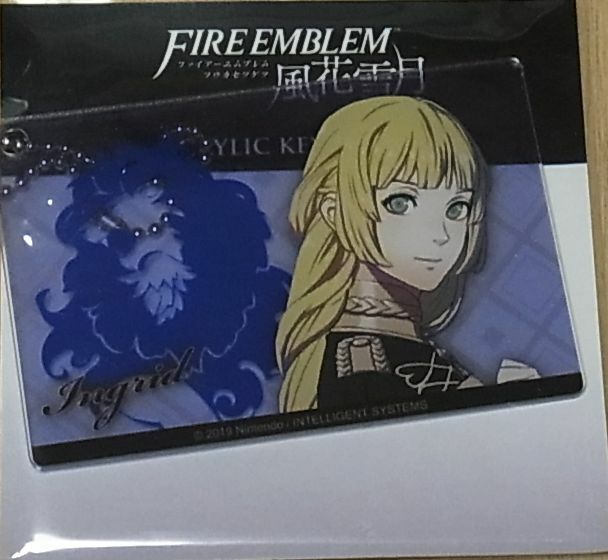 Fire Emblem Three Houses Special Acrylic keyholder Key Chain Ingrid 