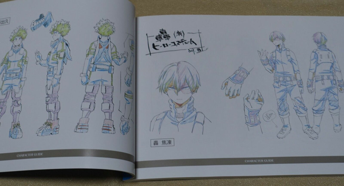 My Hero Academia Setting Art Collection vol.3 Boku no Hero 128page 