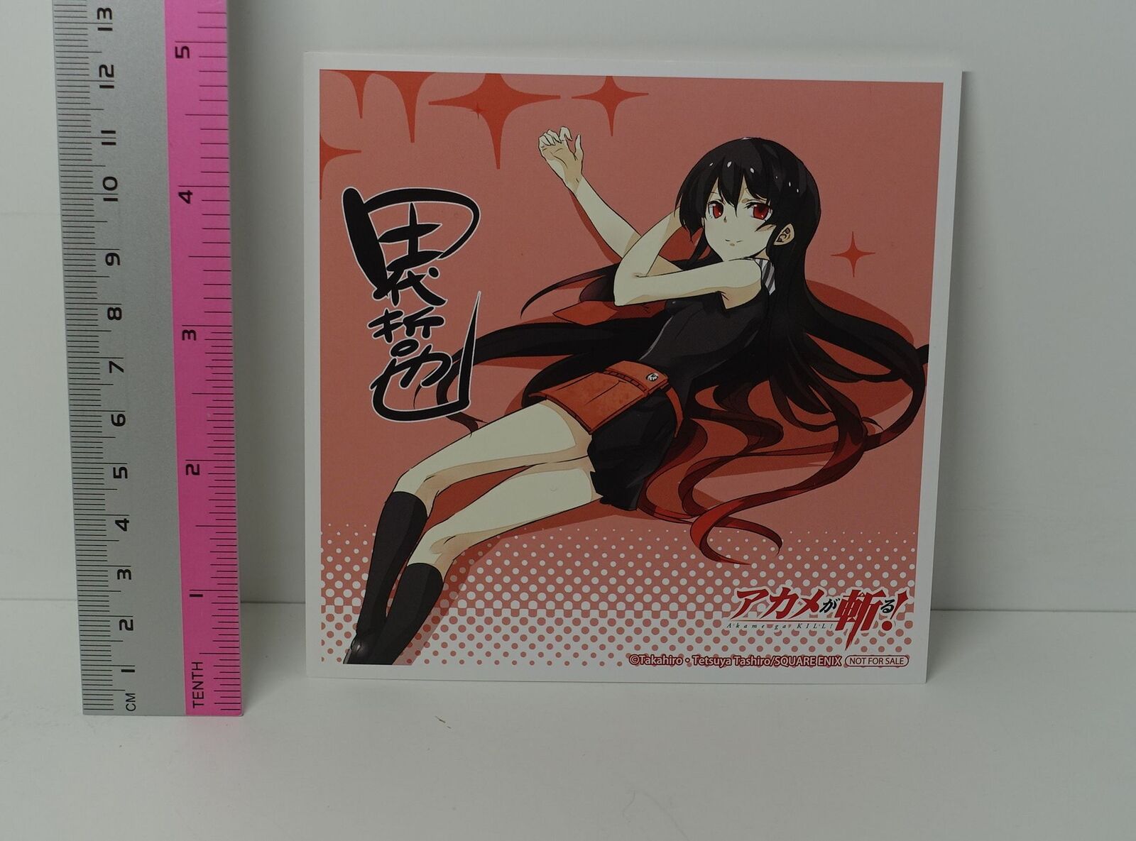 Tetsuya Tashiro Akame ga Kill! Art Card A 