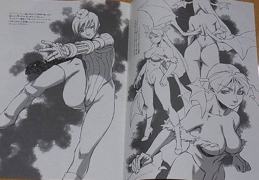 Refuge fighting game characters fan art Book EH20181230 C95 