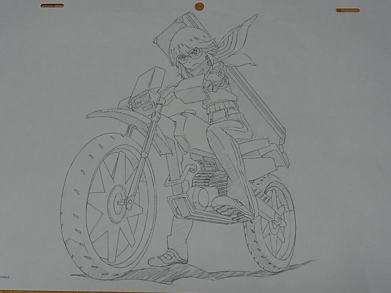 Kill la Kill Printed Key Frame Art 3 piece Set D RARE 