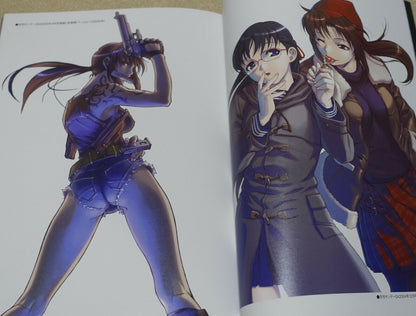 Rei Hiroe Black Lagoon Newest Illustration Art Book Onslaught 