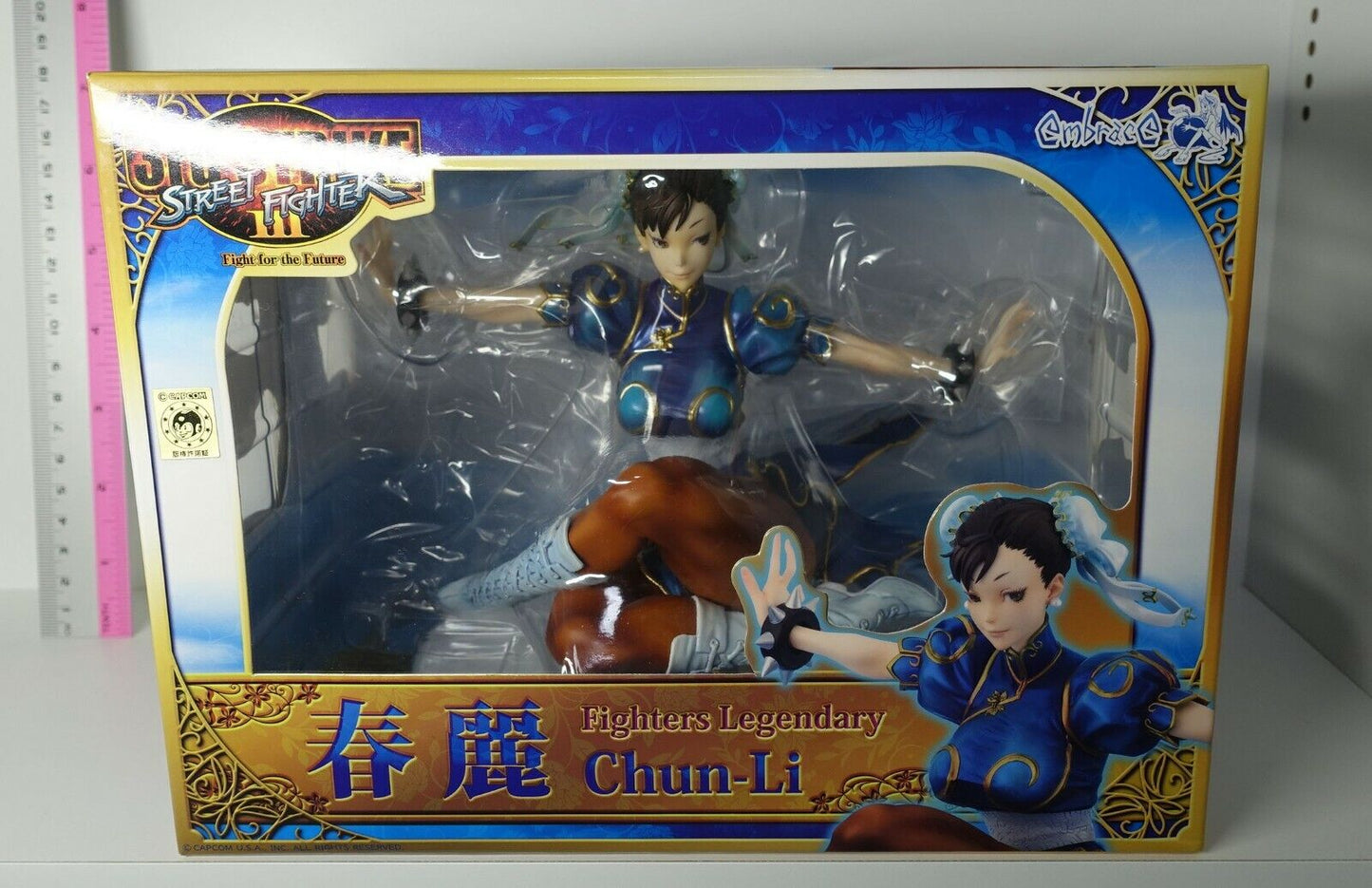 Embrace Street Fighter III 3rd Strike: Fighters Legendary Chun-Li 1:8 Chunli 