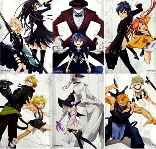 Black Bullet 36.4 x 51.5 cm Poster 6 piece set 