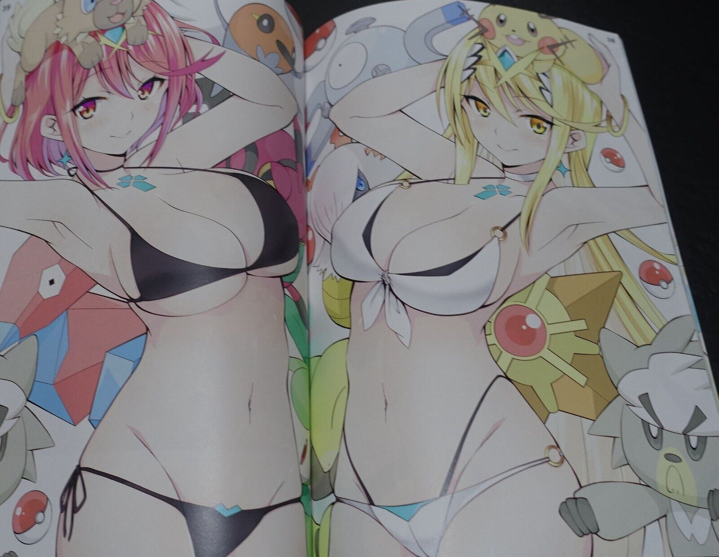 DAIVE Xenoblade 2 Fan Art Book Master Piece 