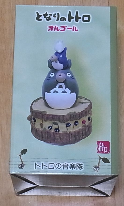 Studio Ghibli My Neighbor Totoro Music Box Figure Tonari no Totoro Musical Band 