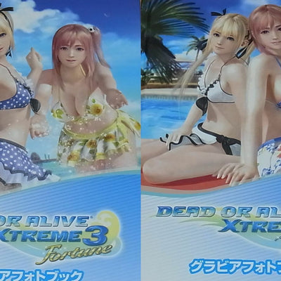 Dead Or Alive Xtreme 3 Photogravure Visual Art Book Fortune & Venus Set xtreme3 