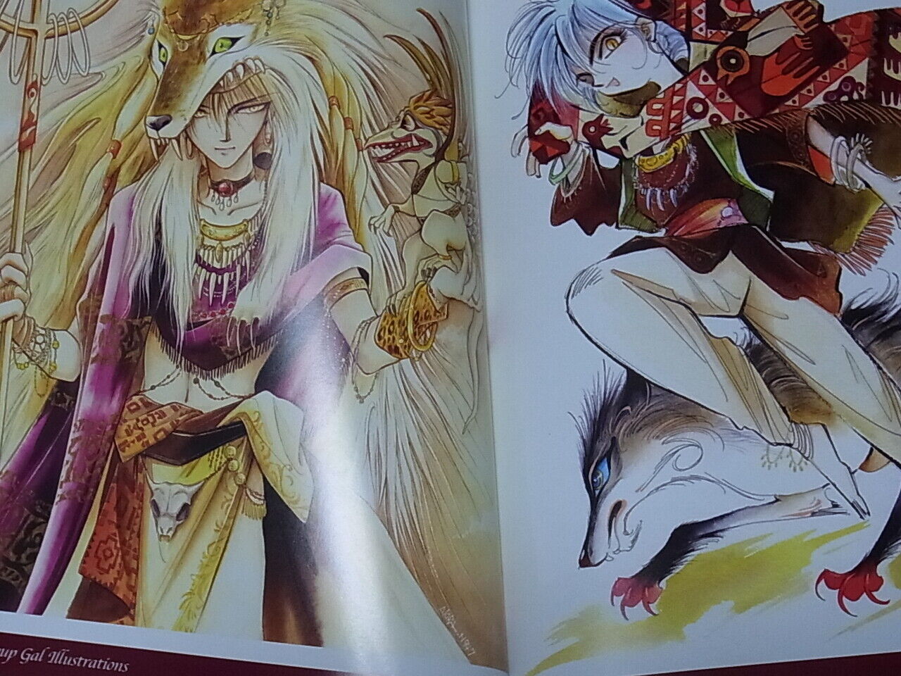 Akira Himekawa Color Art Book Loup Gal vol.1 1933-1997 