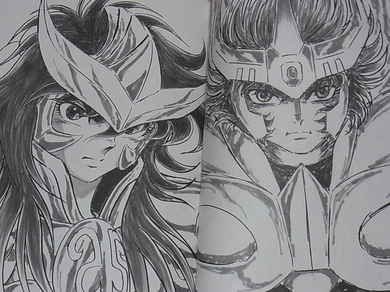 Shingo Araki Memorial Book Toki ha Nagareru 7 Saint Seiya C93 