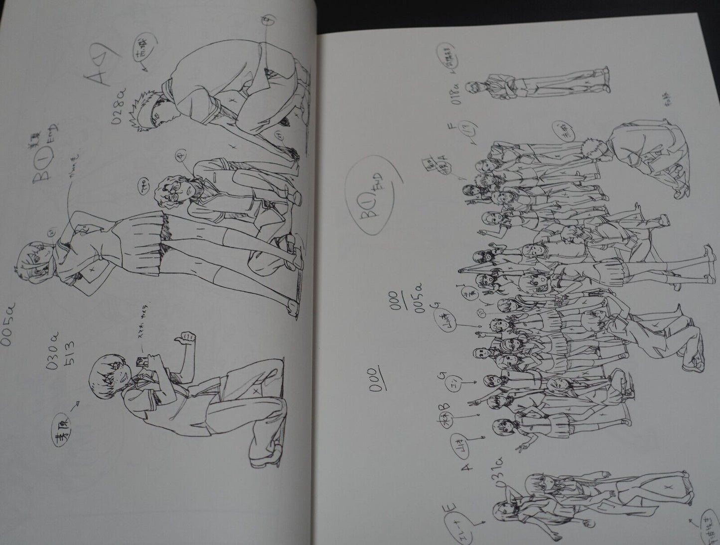 Animation Kuromukuro Key Frame Art Work Book of Black 