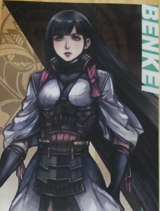 Nintendo Store Xenoblade2 A3 Size Plastic Clear Poster Xenoblade BENKEI 
