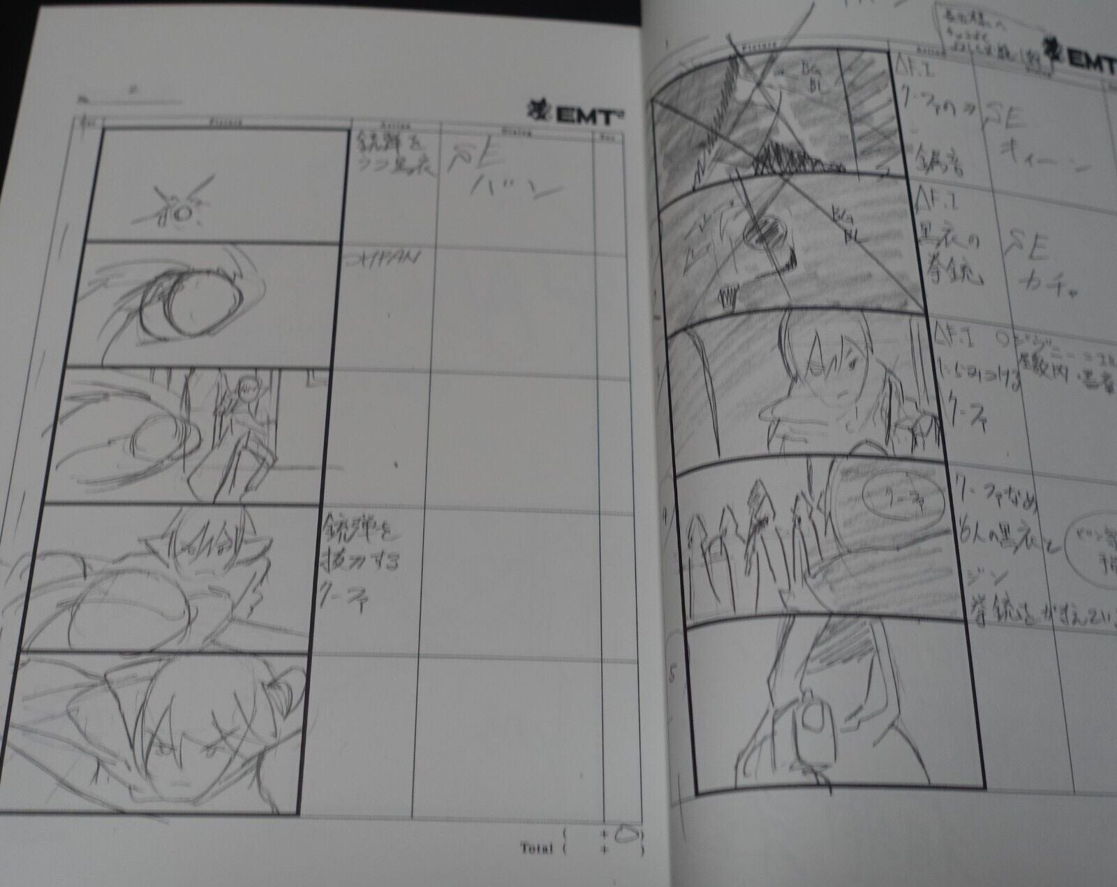 Kazuya Aiura Animation Assassins Pride Story Board Art Book 
