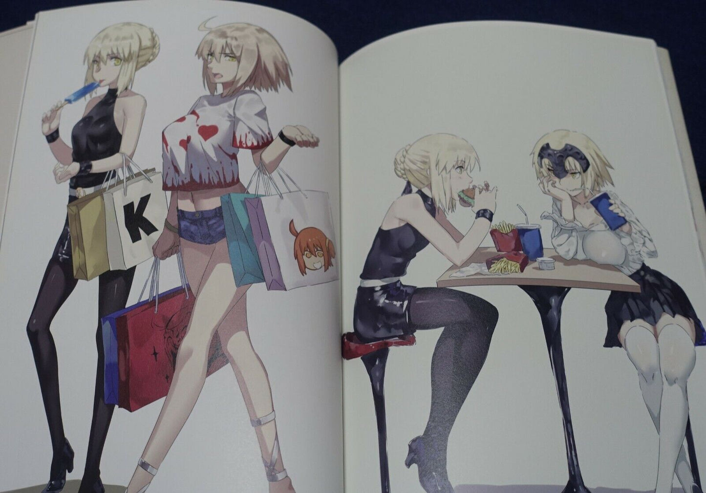 FA Circle Fate Grand Order FGO Color Fan Art Book Free Day 