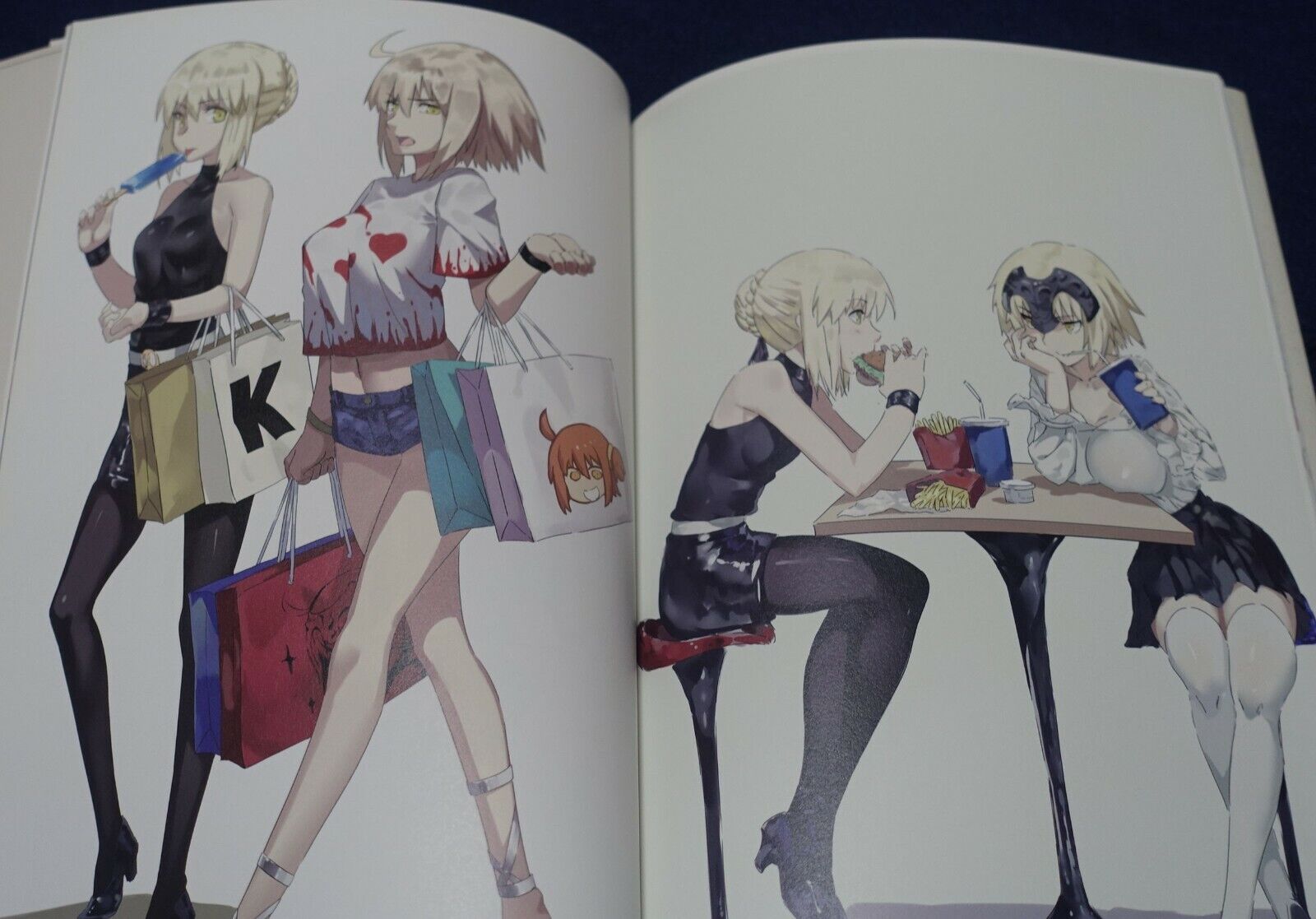 FA Circle Fate Grand Order FGO Color Fan Art Book Free Day 