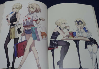 FA Circle Fate Grand Order FGO Color Fan Art Book Free Day 