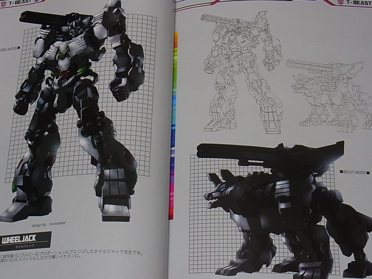 Kuramochi Zukan Transformers Fan Art Book T-BEAST 