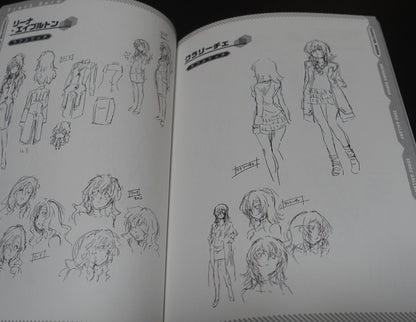 Shirow Tsunashima BALDRSKY ZERO Design & Key Frame Art Book Track Zero 