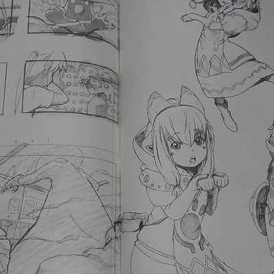Petticoat Animation Illustrators Illustration Art Book OGIKUBO ANIMA3 