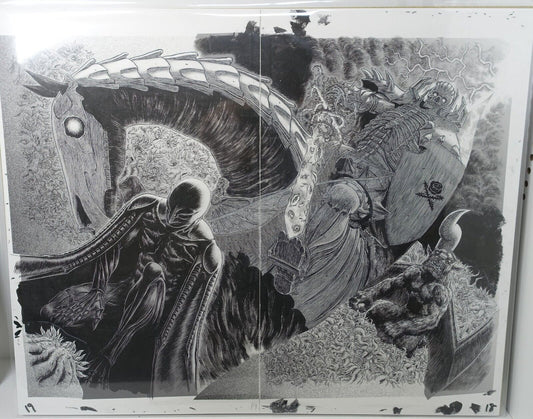 BERSERK Exhibition Event Item Reproduction of Original Picture 