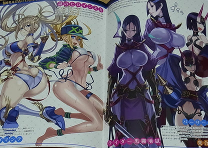 Honjou Raita Fate FGO Designer's Fan Art Book Rakugaki1-3 Complete Set Raikou 