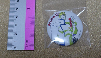 SUSHIO Exhibition Event Item Steel Badge PROMARE Kray Foresight 