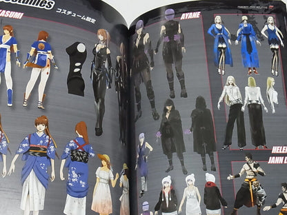 TECMO Team NINJA Dead Or Alive 5 ART BOOK HARD COVER 