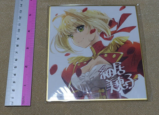 SHAFT Fate Extra Nero Claudius Print Shikishi Art Board 
