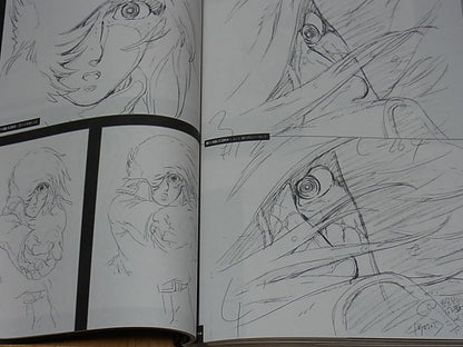 NOBUTERU YUUKI SPACE PIRATE CAPTAIN HERLOCK OUTSIDE LEGEND Layout Art Book 