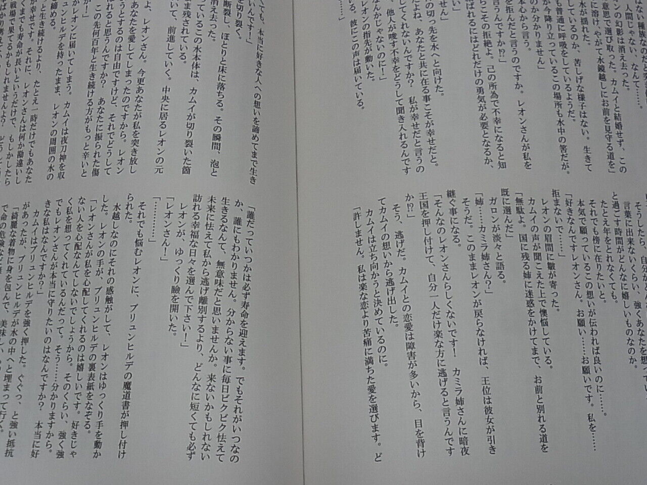 Kurage Fire Emblem Fates Leon & Kamui FAN Doujinshi Novel Aoi Kizuna 