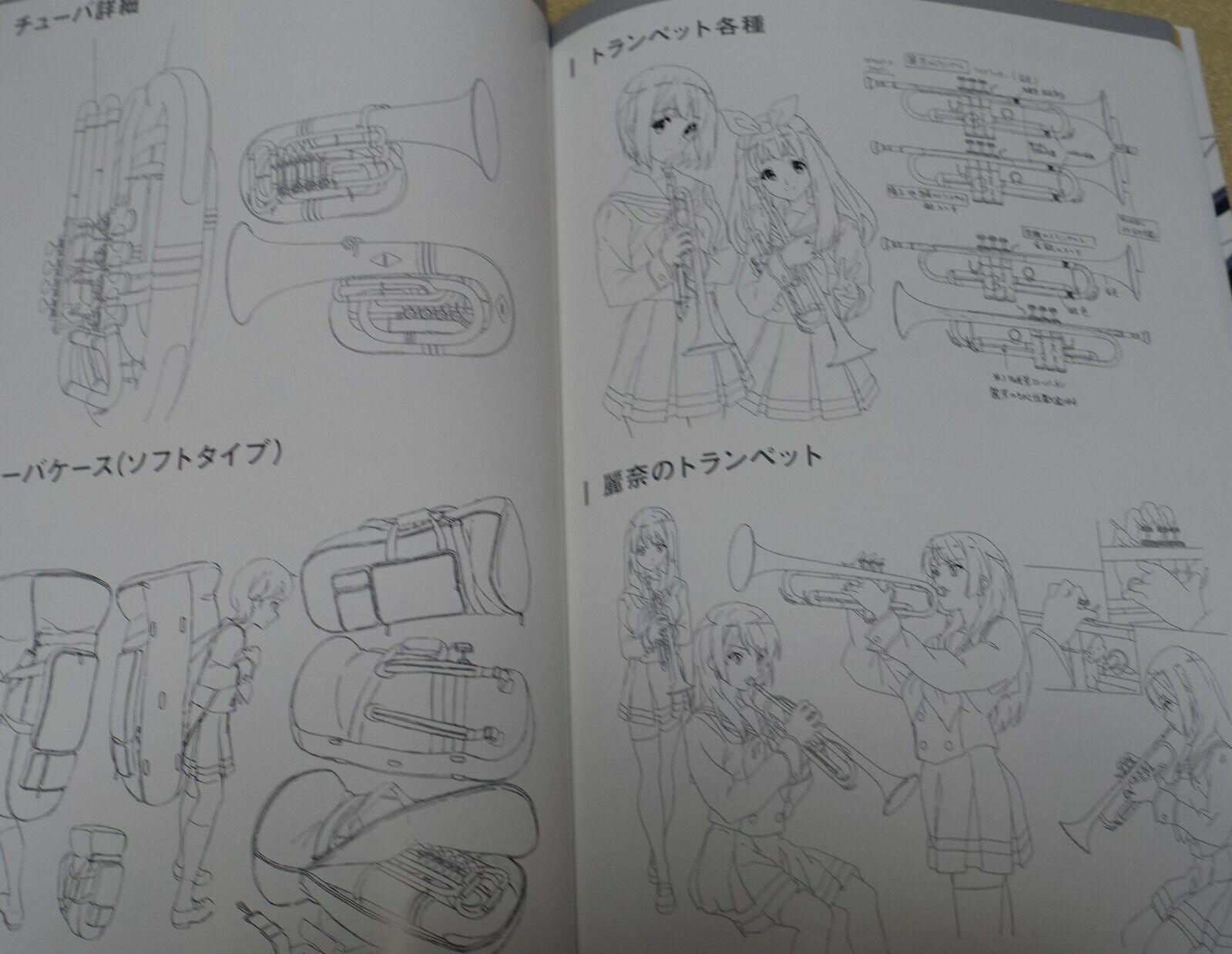 Sound! Euphonium Official DESIGN WORKS Art Book 