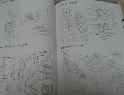 Sound! Euphonium Official DESIGN WORKS Art Book 