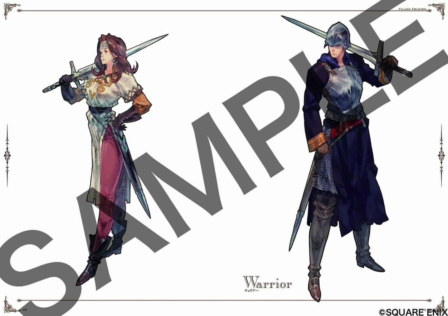 Tactics Ogre Illustration Art Work Book Unmei no wa 