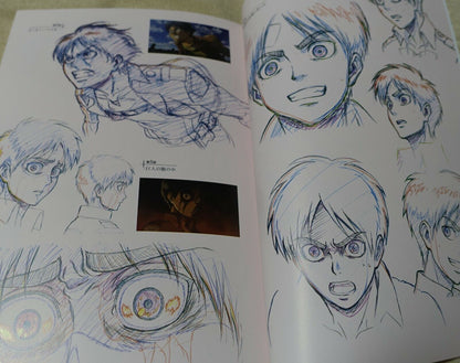 Kyoji Asano Attack on Titan Cut Collection Art Book 