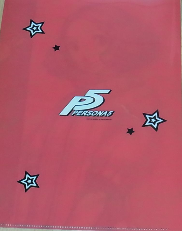 Persona5 A4 Clear File Haru Okumura 