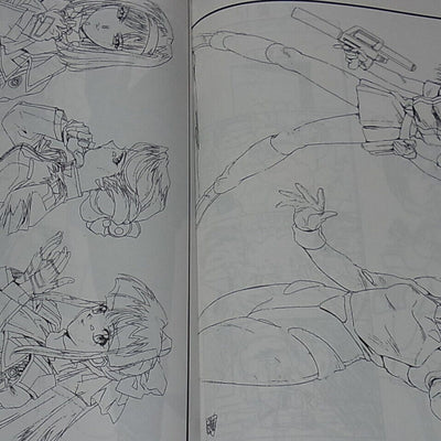 Old Doujinshi I.C.B.M Animation Fan Art Book RED OCTOBER 