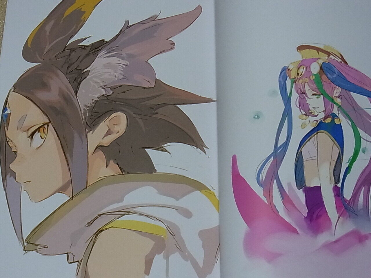 Pako Touken Ranbu , game characters color fan art book pekonnu1 