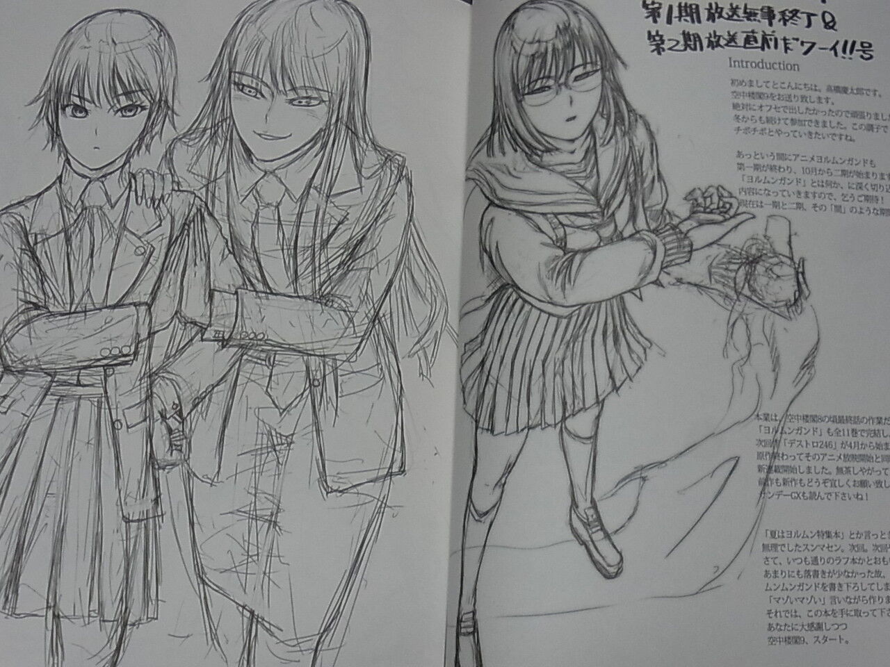 Keitaro Takahashi Illustration art book Kuuchuuloukaku9 Jormungand DESTRO246 