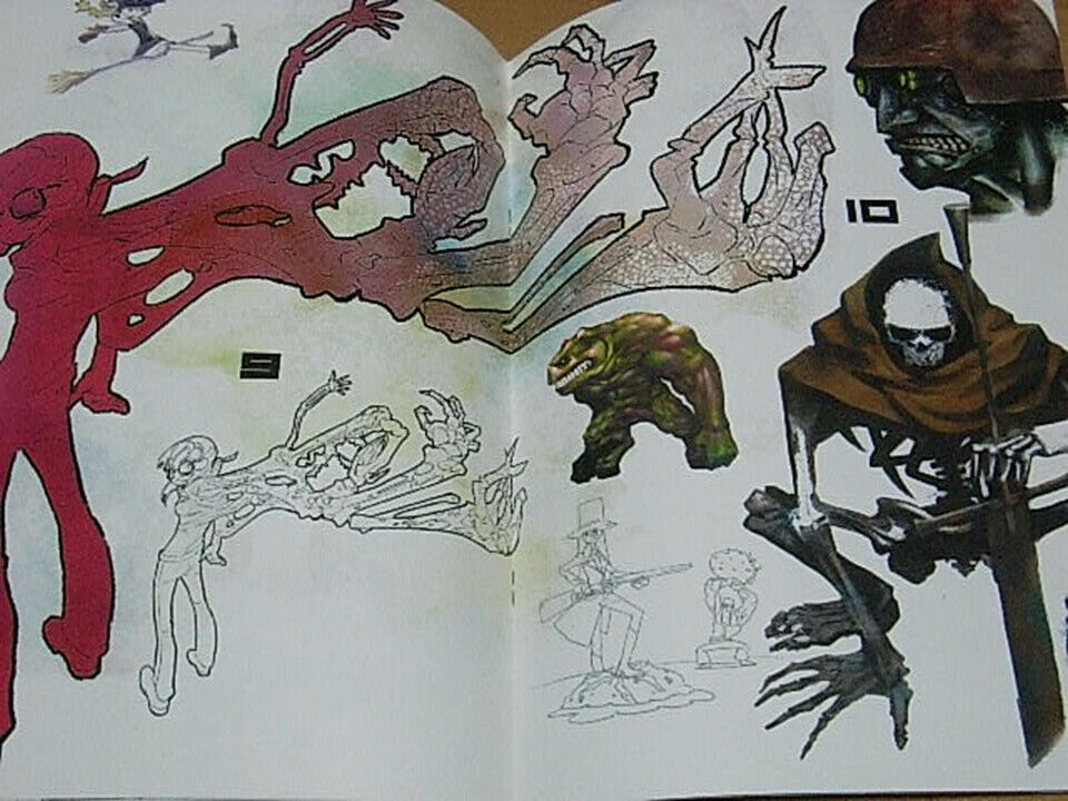 huke HWD Color Illustration Art Book PIC01 