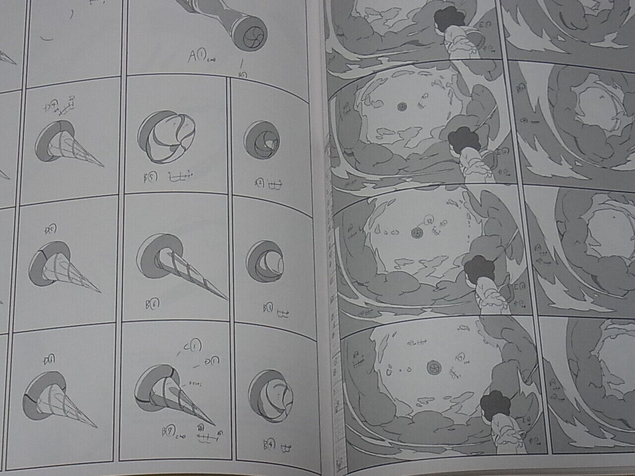 TAKAFUMI HORI KEY ANIMATION NOTE 2019 Dororo Steaven Universe etc C97 
