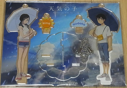 Weathering With You Tenki no Ko Acryl Stand Figure Key Chain Hina & Honoka 