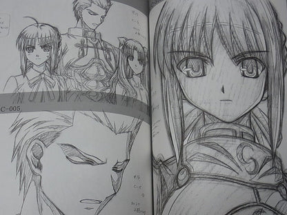 CLUB40 Animation Fate Key Frame Art & Visual Art Book Set 
