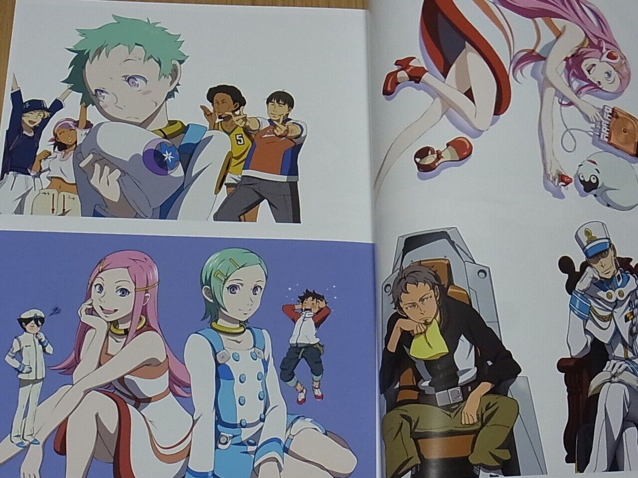 Koukyoushihen Eureka Seven Archives Visual & Design Art Book 440page 