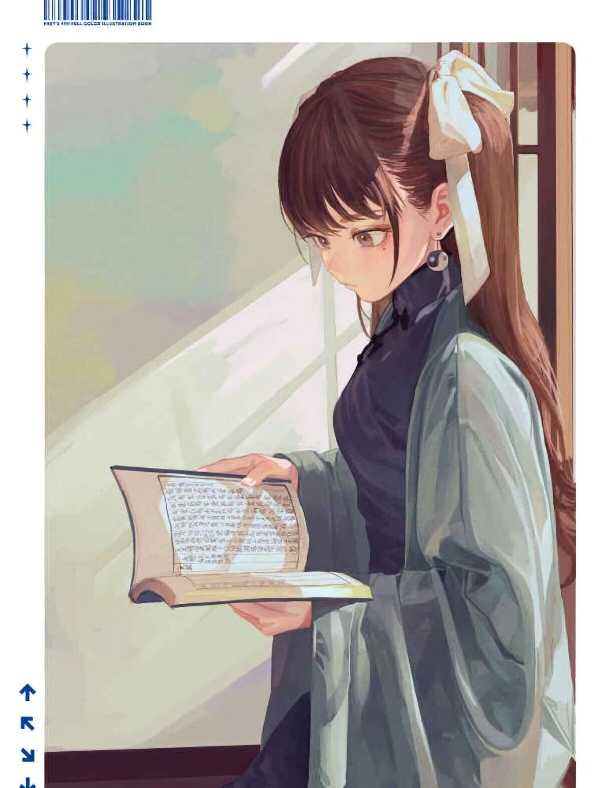 FKEY Original Color Illustration Art Book Bonus Time 