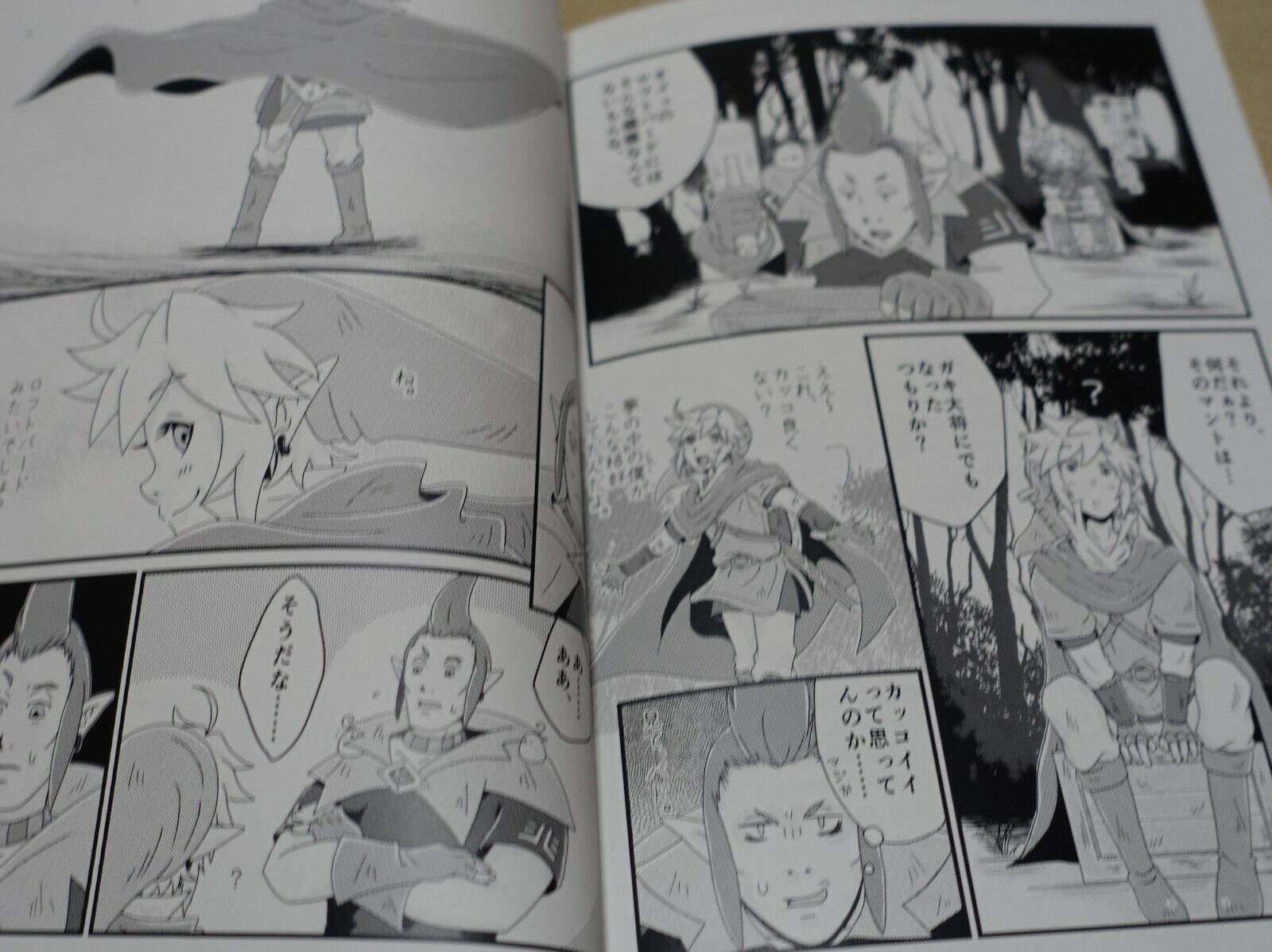 Totonoshippo Legend of Zelda Skyward Sword Fan Doujinshi Comic with you 