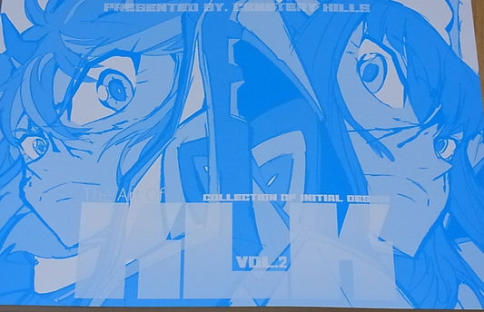 THE ART OF KLK Vol.2 Kill la Kill Design art Doujinshi Book 148page RARE C87 