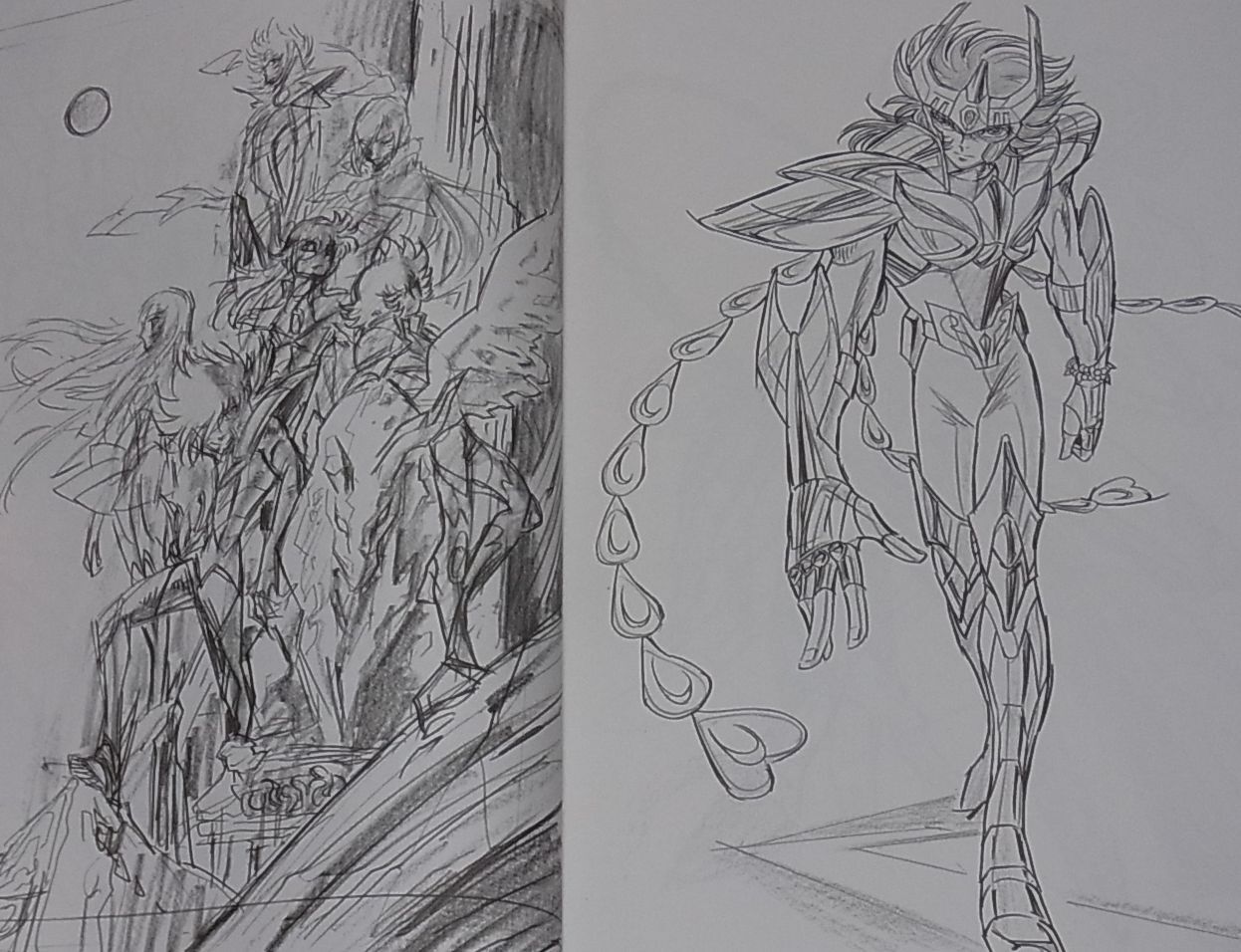 Yoshihiko Umakoshi Material Art Collection 04 Precure Saint Seiya BERSERK 