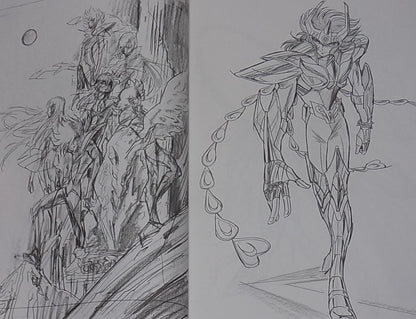 Yoshihiko Umakoshi Material Art Collection 04 Precure Saint Seiya BERSERK 