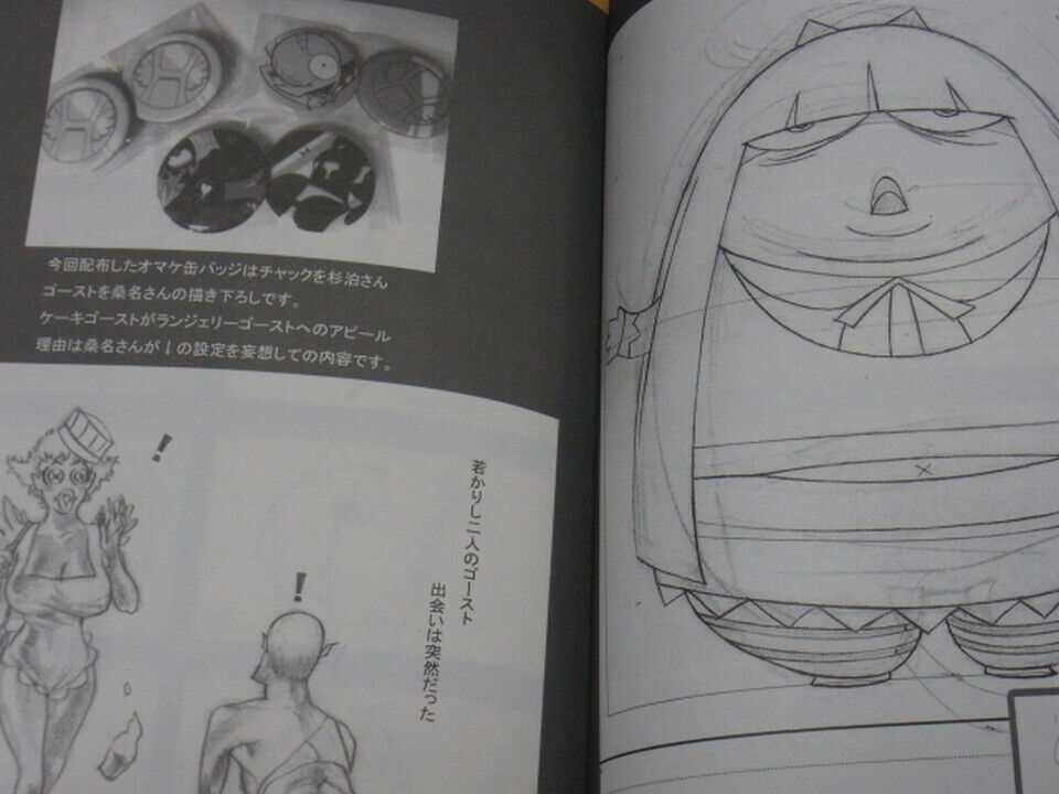 HAWAII! Animation Panty and Stocking rough Art Book PSG HAWAII! 
